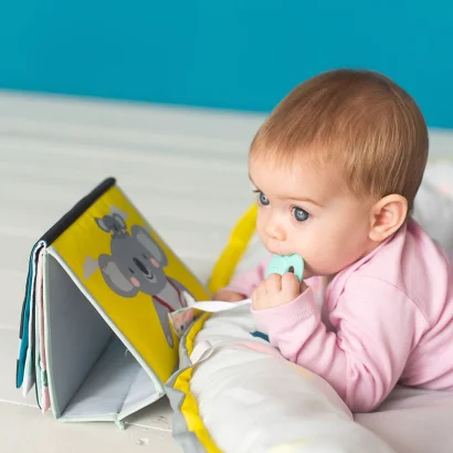 Розвиваюча книжка-розкладушка колекції "Мрійливі коали" - ПРИГОДИ КОАЛИ КІММІ