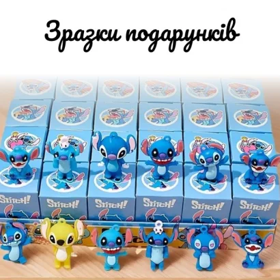 Набір для біо-тату "Wow Box Стіч " wow-box-stich-3 для 3 дітей