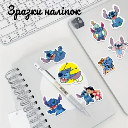 Набір для біо-тату "Wow Box Стіч " wow-box-stich-3 для 3 дітей