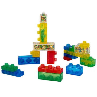 Дитячий сенсорний конструктор "Набір креативу" Jelly Blox 931692, 20 деталей