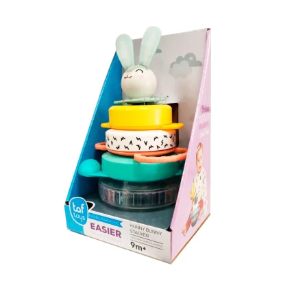 Розвиваюча пірамідка колекції "Полярне сяйво" - КРОЛИК