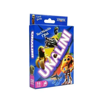 Карткова гра "Уналіні" 30920, 108 гральних карток