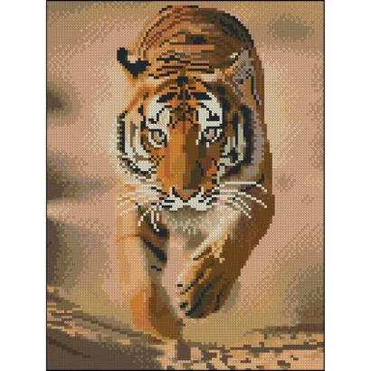 Алмазна мозаїка "Сила" ZAV3040-51 без підрамника 30х40 см 