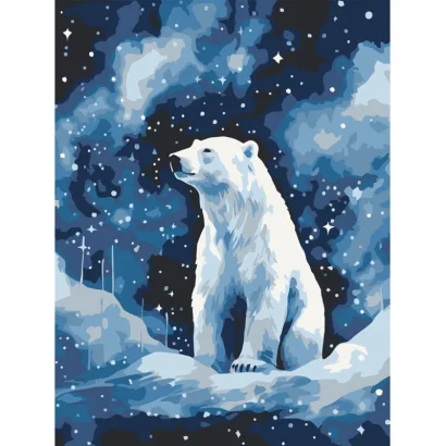 Картина за номерами "Полярний ведмідь" 11698-AC 30х40 см