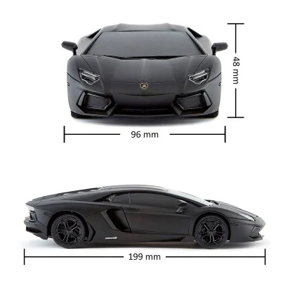Автомобіль KS DRIVE на р/к - LAMBORGHINI AVENTADOR LP 700-4 (1:24, 2.4Ghz, чорний)