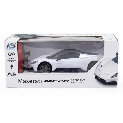 Автомобіль KS DRIVE на р/к - MASERATI MC20 (1:24, 2.4Ghz, білий)