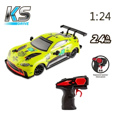 Автомобіль KS DRIVE на р/к - ASTON MARTIN NEW VANTAGE GTE (1:24, 2.4Ghz, зелений)