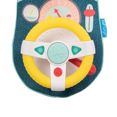 Розвиваючий центр для автомобіля колекції "Мрійливі коали" - ЗА КЕРМОМ (звук, світло)