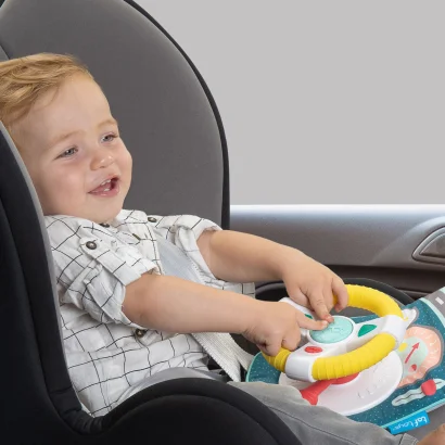 Розвиваючий центр для автомобіля колекції "Мрійливі коали" - ЗА КЕРМОМ (звук, світло)