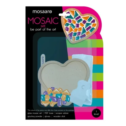 Дитячий набір для творчості кришталева мозаїка "Серце" MA1007