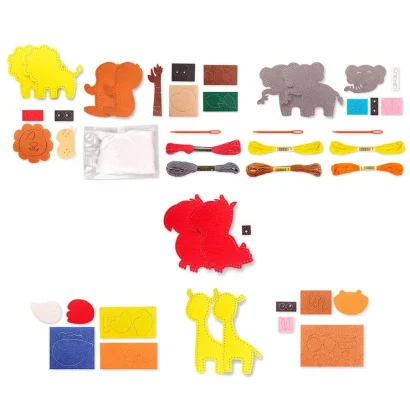 Дитячий набір для творчості Поший сам "Тварини джунглів" 89447