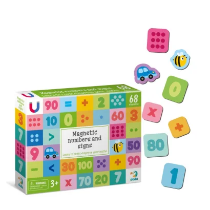 Великий набір магнітів для навчання "Цифри" 200274, 68 елементів
