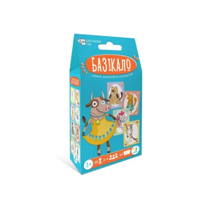 Настільна карткова гра для дітей "Базікало" 301236, 2-6 гравців