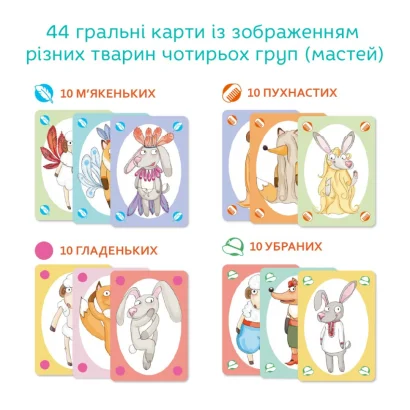 Настільна карткова гра для дітей "Базікало" 301236, 2-6 гравців