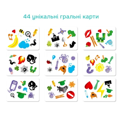 Настільна карткова гра для дітей "Не проґав" 301237, 2-6 гравців