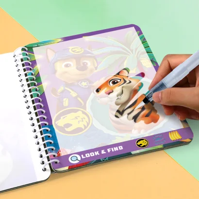 Водні розмальовки "Джунглі. Щенячий патруль" 200630, 8 сторінок