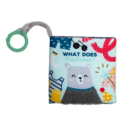 Розвиваюча книжка для візочка колекції &laquo;Полярне сяйво&raquo; - ЩО ВДЯГНЕ ВЕДМЕДИК ПОЛ