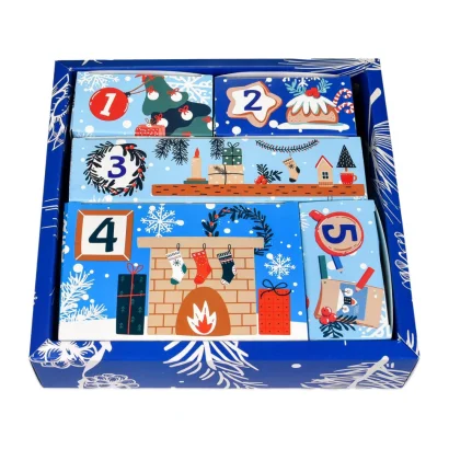 Дитячий набір для творчості розфарбовування гіпсової фігурки "Адвент календар" 31047