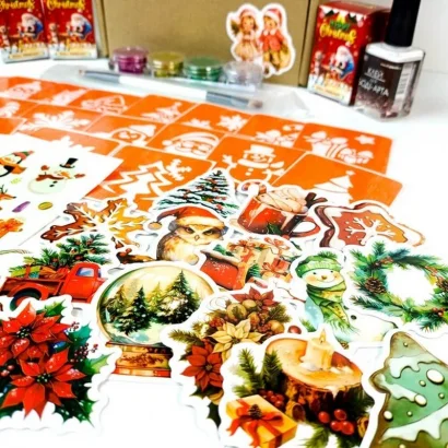 Подарунковий набір "Різдвяне диво: Чарівний Подарунок" gift-box-christmass-3kids