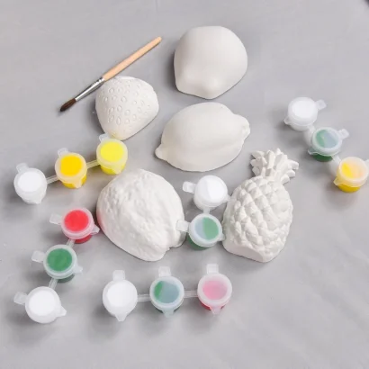 Набір для творчості Гіпсові розмальовки "Розфарбуй фрукти" 30989