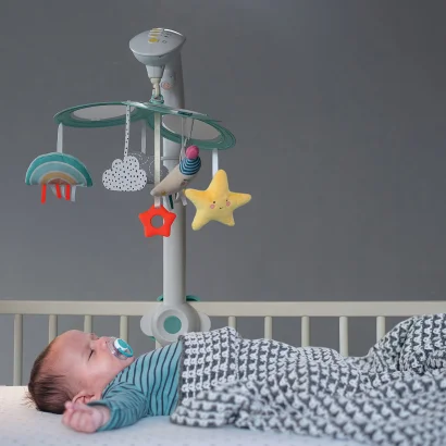 Музичний мобіль з проектором колекції "Крихітка Місяць" - СОЛОДКІ СНИ