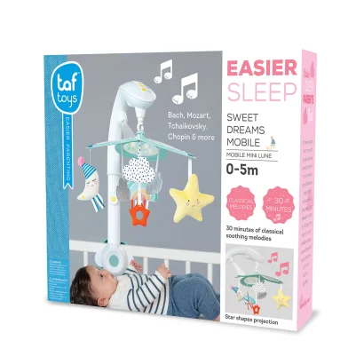 Музичний мобіль з проектором колекції "Крихітка Місяць" - СОЛОДКІ СНИ