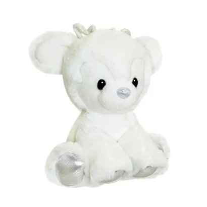 Дитяча м'яконабивна іграшка "Оленя" Aurora 220492C білий, 20 см