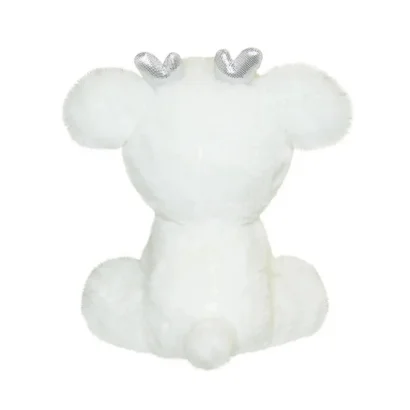 Дитяча м'яконабивна іграшка "Оленя" Aurora 220492C білий, 20 см