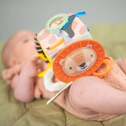 Розвиваюча іграшка-кубик колекції "Савана" - ВЕСЕЛІ ЗВІРЯТА