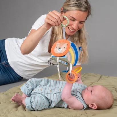 Розвиваюча іграшка-кубик колекції "Савана" - ВЕСЕЛІ ЗВІРЯТА