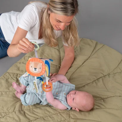 Розвиваюча іграшка-кубик колекції "Савана" - ВЕСЕЛІ ЗВІРЯТА