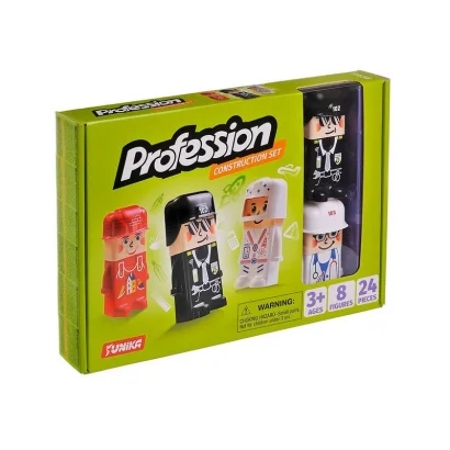 Конструктор з фігурками "Profession" 71658, 8 персонажів, 24 деталі