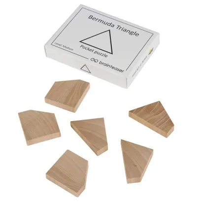 Набір дерев'яних головоломок "Wooden mini puzzle set #2" set2en 6 штук