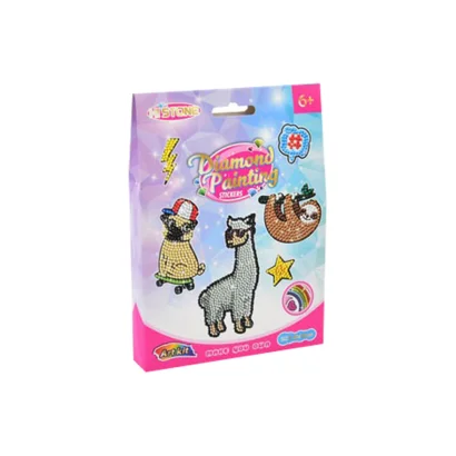 Дитяча алмазна мозаїка "Тварини" FG24030101B-5 фігурки-наліпки