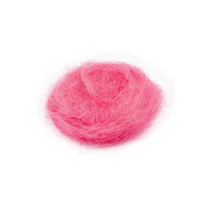 Декоративний наповнювач Сизаль 742785 натуральний, 30 грам, рожевий