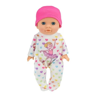 Дитяча лялька-пупс YL2517C-K з аксесуарами у наборі, 17 см
