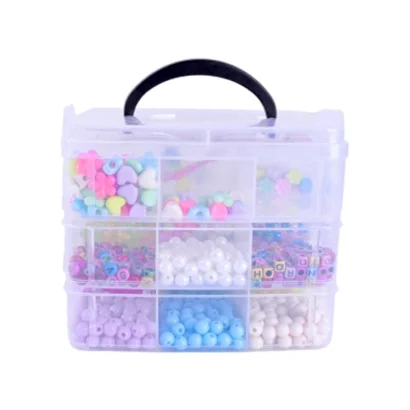 Набір бісеру для творчості 330-148/149 триповерховий бокс, мікс