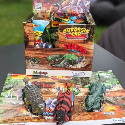 Колекційна машинка - JURASSIK CAR (у диспл.)