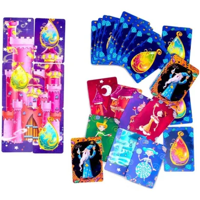 Настільна розважальна гра "Чарівні кристали" VT8077-04, 50 карток