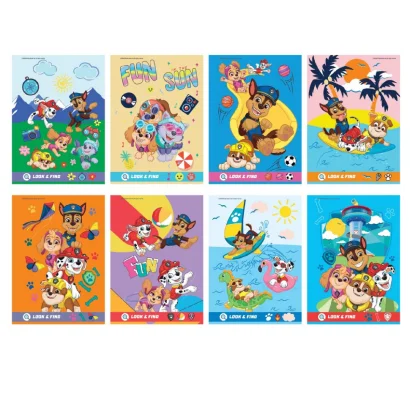 Дитяча водна розмальовка "Вихідні" 200629, 8 сторінок