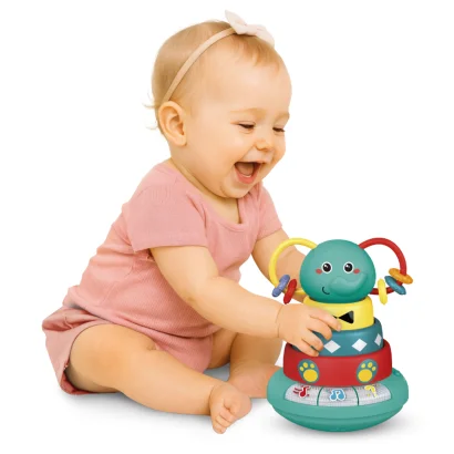 Інтерактивна іграшка, що розвиває, KIDDI SMART &ndash; СЛОНЕНЯ ГРАЙКО (українська, світло)