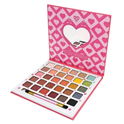 Дитяча палетка тіней для повік IG3125, 30 кольорів, з пензликом