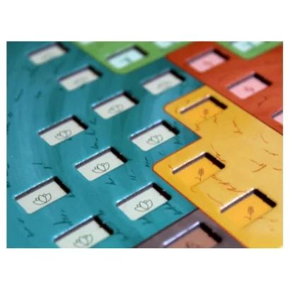 Настільна гра "Evergreen. Зелена планета" EVG001UA 45 фішок паростків