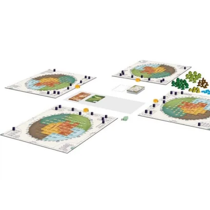 Настільна гра "Evergreen. Зелена планета" EVG001UA 45 фішок паростків