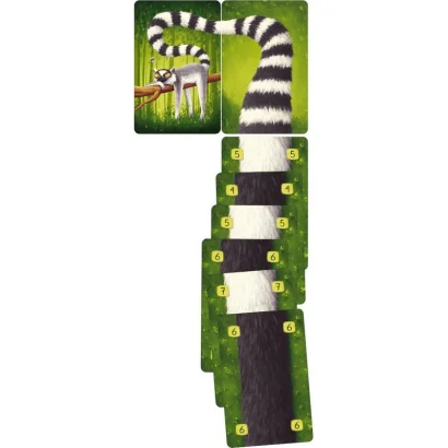 Карткова гра "Лемурячі хвости" ЛХ001UA 80 карток 