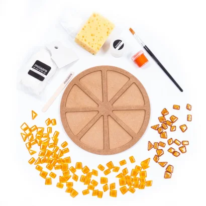 Набір для творчості скляна мозаїка "Апельсин" MA2033, 2 рівень