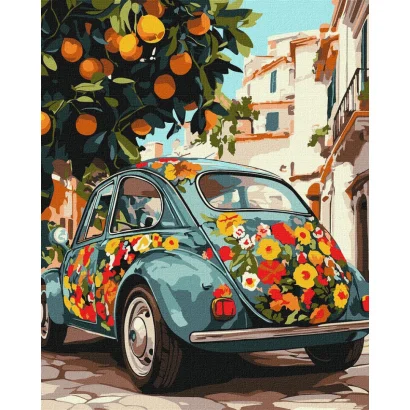 Картина за номерами "Витонченість Італії" &copy;art_selena_ua KHO5147, 40х50см