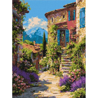 Картина за номерами "Кам&rsquo;яна тиша" &copy;art_selena_ua KHO6440, 30х40 см