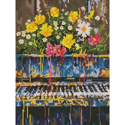 Алмазна мозаїка "Експресія музики" RDBS7003, 40х50 см