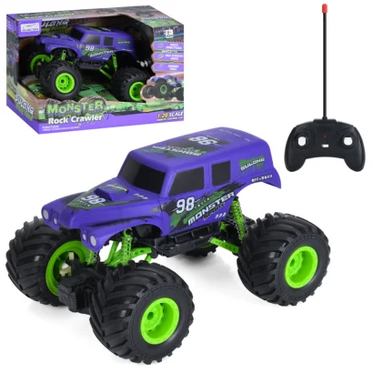 Джип на радіокеруванні "Monster" SL-334A надувні колеса, масштаб 1:20